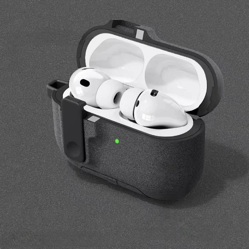 Für AirPods 5 4 3 1/ 2 Sichere Verschlussabdeckung für AirPods Pro 2 Pro 3 Silikon mit Handy-Ständer Stoßfeste Kopfhörer-Schutzhülle