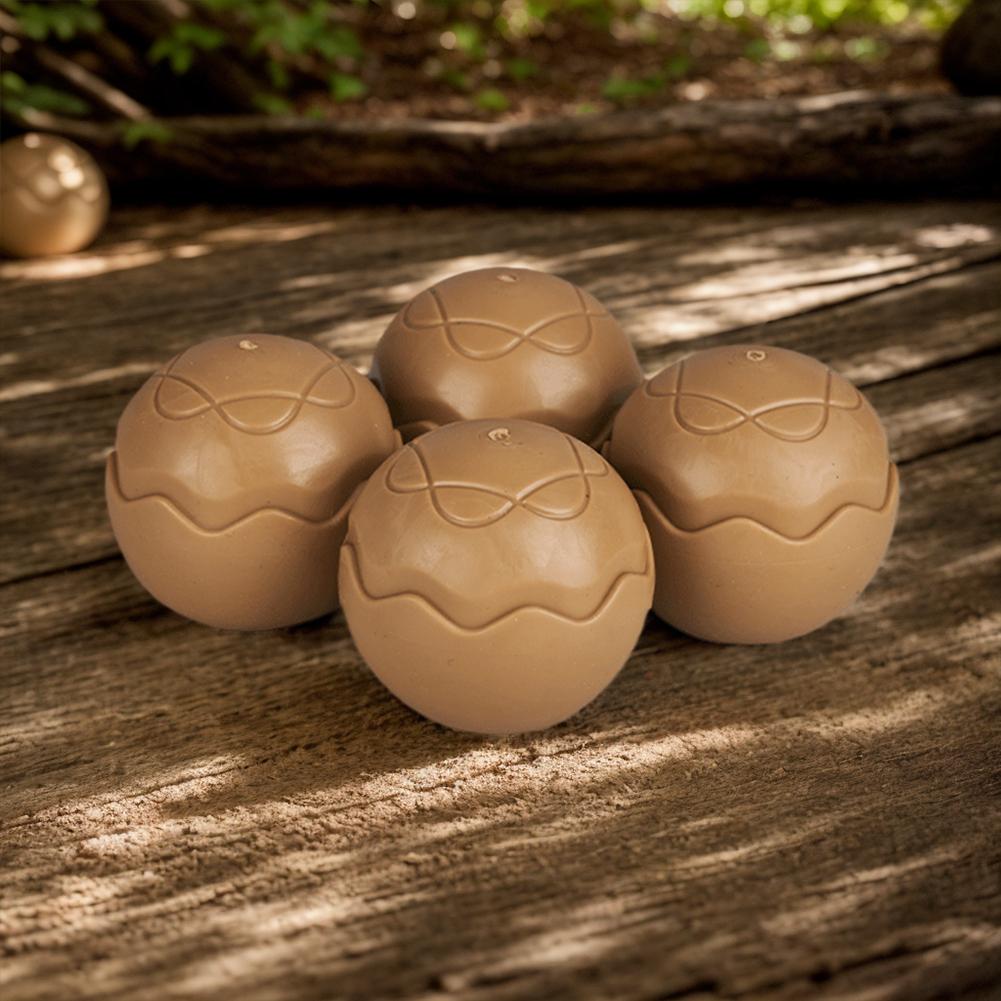 4Pcs Chair Stabilizing Ball Feet Anti-Slip Picnic Stool Leg Caps Universal Chair Feet Pad Replacement for Helinox Camping Chair