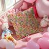 Colorful Floral Animal Cushion Cover Natural Linen Pillow Case Double-Sided Print Decorative Sofa Pillowcase Home Decor Gift
