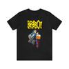 Paperboy Arcade Futuristic Cyberpunk Style Video Game Pixel Art Unisex 100% Cotton T-shirt Mens Womens Tees Top
