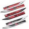 2Pcs 3D Metal Car Fender Side Body Decoration Stickers For KIA Sportage Ceed Sorento Cerato Optima Picanto Rio Soul K5 K4 K3 K2 BV3