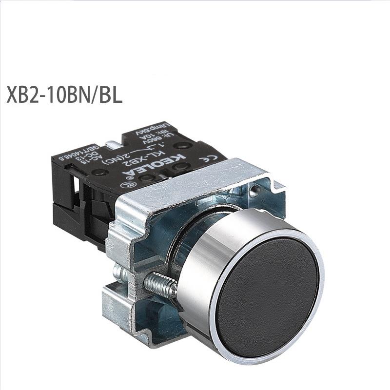 22mmMomentary Push Button Switch 10A 240V~3A Circular Small Size Flat Round Panel NC/NO XB2-BA31 XB2-BA42 ZB2-BE101C 102C