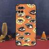 Eye Illustration Case For Oppo A94 A74 A54 A15 A17 A57 A6 A5 Pro A16 A76 A96 A40 A60 A80 A18 A38 A58 A78 A98