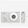 4K HD digital camera entry-level selfie travel camera student children card camera