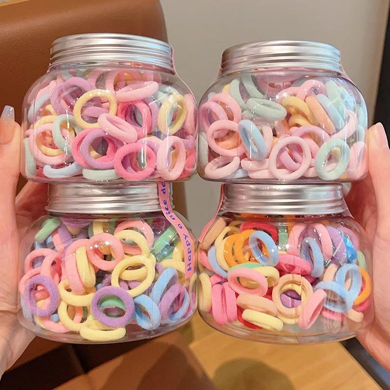 Fashionable Hair Ties for Girls - Small Size Rubber Bands and Hair Accessories