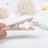 Large Wooden clothesp for Clothes 2.85 Inches Length,for Hanging Clothes,Craft,Food Opened Bags,DIY