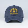 MLFO Raiders Printed Washed Baseball Cap Lightweight, Breathable, Adjustable Sporty, Trendy, Fashionable Unisex Hockey Fan Gift