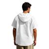 Summer Men's Lightweight Breathable Linen Loose-Fit Hooded Short-Sleeved Shirt