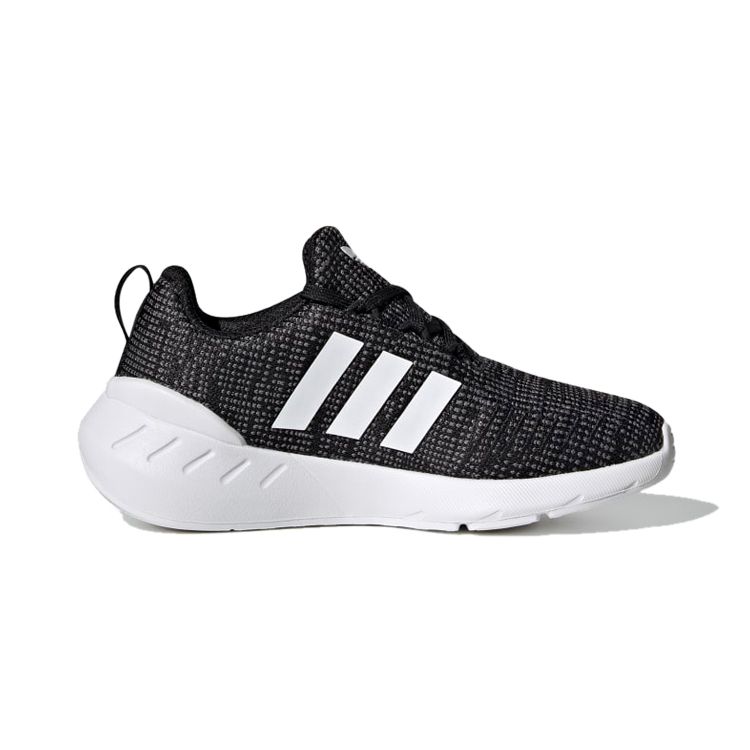 Adidas Swift Run 22 Kleinkind Schwarz Weiß Kinder Sneaker Core-Black Cloud-White Grey-Five GW8180