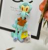 SpongeBob & Patrick Plush Dolls, Snail Pendant, Squidward Keychain Bag Charm