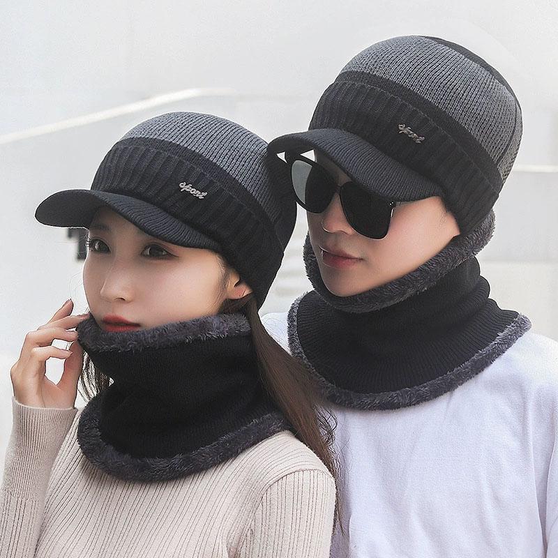Winter Hats Skullies Beanies Hat Men Winter Beanies for Women Caps Balaclava Mask Gorras Bonnet Knitted Hat