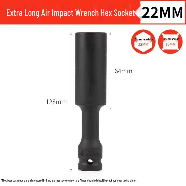 1/2 Hex Thin Wall Extended Electric Wrench Socket