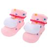 READY STOCK 0-12months Newborn New Cartoon Anti-skid Three-dimensional Doll Baby Socks Striped Dot Cute Children's Socks