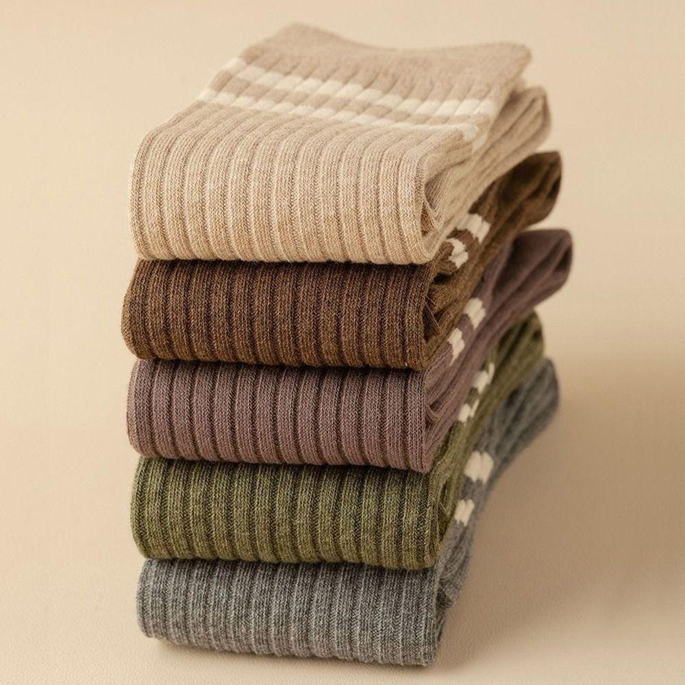 Knitted Cotton Socks Polyester Cotton Lolita Stockings Women Derss Women Socks