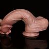 12,20 Zoll Realistischer Silikon-Dildo mit Starkem Saugfuß, Weicher Lebensechter Penis für Männer & Frauen, G-Punkt- und Analspiel, Sexspielzeug für Erwachsene