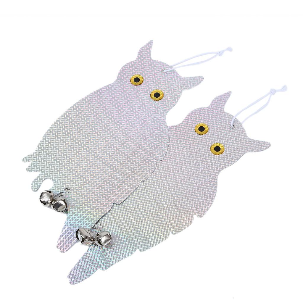 Garden decoration Bird repellent Owl scarecrow reflector