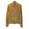 Suede Switching Knit Jacket M Camel Outdoors Women Used