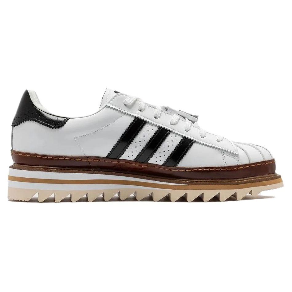 CLOT x adidas Superstar Beyaz Siyah Unisex Spor Ayakkabı Bulut Beyazı Ana Siyah Kristal Kumu IH3132
