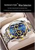 Binbang Multifunctional Quartz Men's Business Watch 