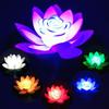 Automatic Sensing Smart Switch Solar Lotus Lamp Waterproof Lotus Wishing Lamp  Easter