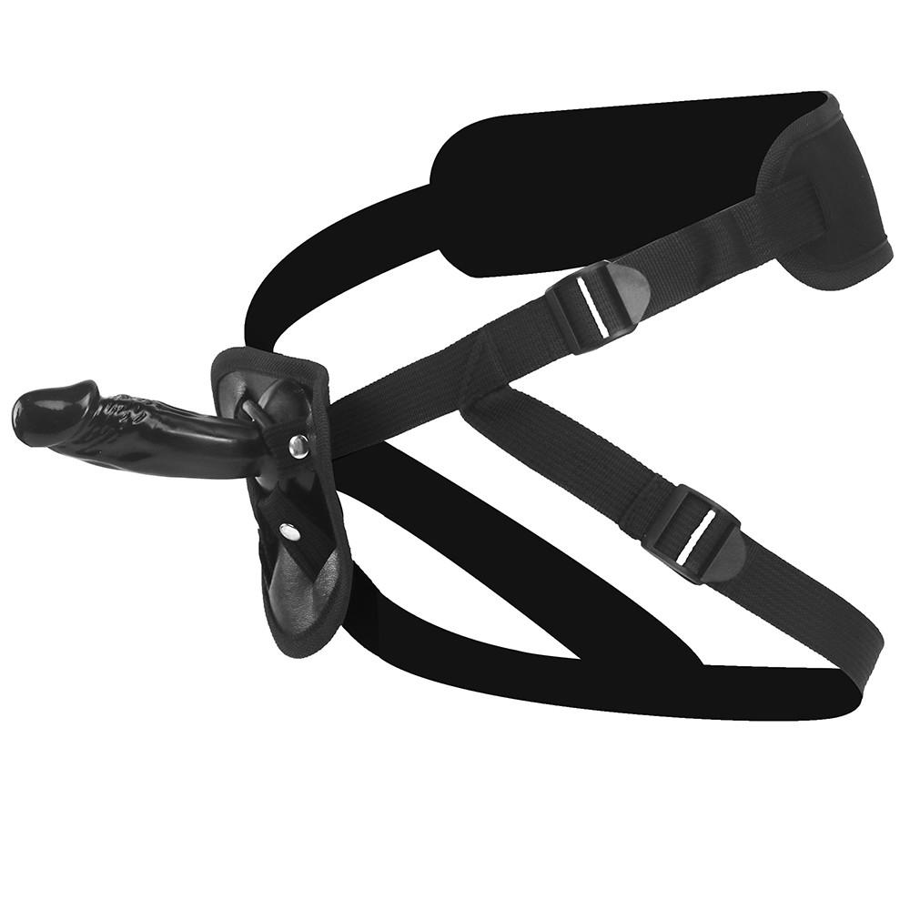 Strap On Penis Panties Black Leather Wearable Strapon Dildos Pants Sex Toys for Women Lesbian Gay Adult Game