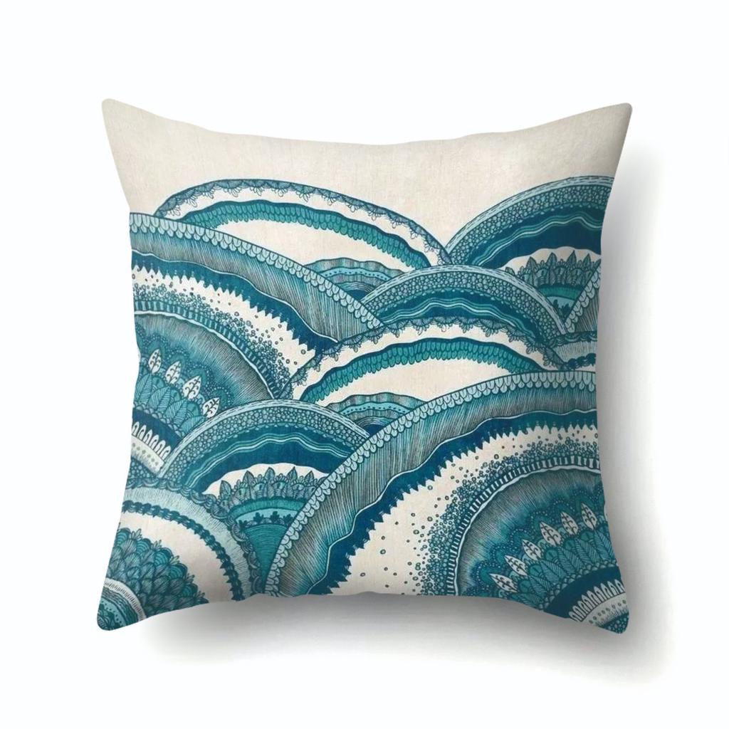 Green Cushion Cover Nordic Spring Pillow Cover Fashion Pillow Cover Living Room Office Pillow Sofa Cushion Car Seat