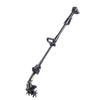 Cordless Tiller Cultivator Rechargeable Electric Garden Tiller Battery Powered Rototiller with 2 Batteries for Lawn