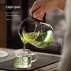 YIHUTEA Glass Teapot with Spout Filter