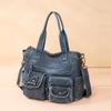 Retro Fashion Motorcycle Women's Bag  New Versatile High Quality Travel Bag - Large Capacity Commuter Simple Shoulder Bag