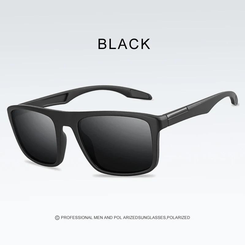 

Designer TR90 Frame UV400 Sunglasses Anti-glare Color Lens Shades Eyewear for Men Women Driving Sun Glasses Polarized