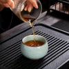 Ru Kiln Ice Crack Zen Master Tea Cup