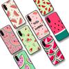 Summer Cartoon Watermelon Phone Case For Xiaomi Mi 5X 8 9 10 11 12 Lite Pro 10T PocoX3pro PocoM3 Note 10 Pro Lite