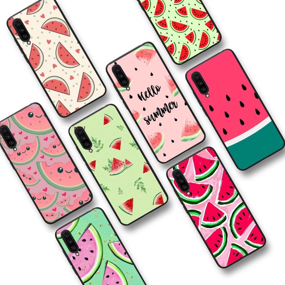 Summer Cartoon Watermelon Phone Case For Xiaomi Mi 5X 8 9 10 11 12 Lite Pro 10T PocoX3pro PocoM3 Note 10 Pro Lite