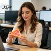 Handheld Fidget Toy Pizza Piece Squeeze Stress Relief Mini Sensory Pinch Home Office Worker Soft Stretchy Simulation Food