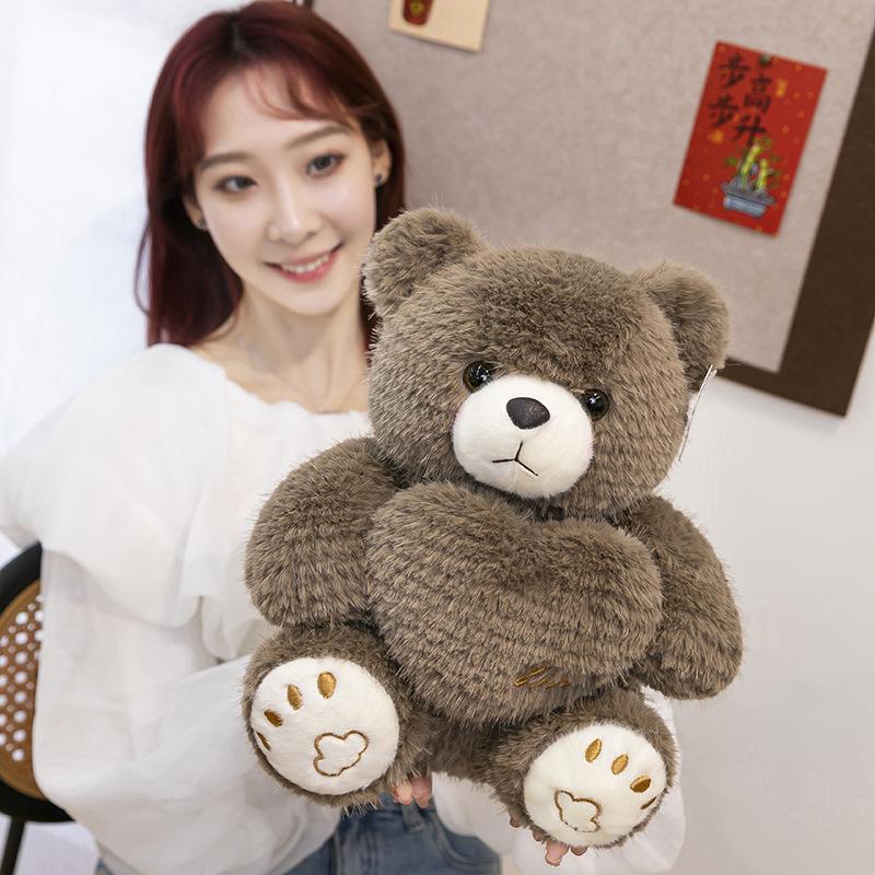 Cute Baby Bear Plush Toy Love Confession Teddy Bear Wedding Souvenir Gift Doll Machine Birthday Gift