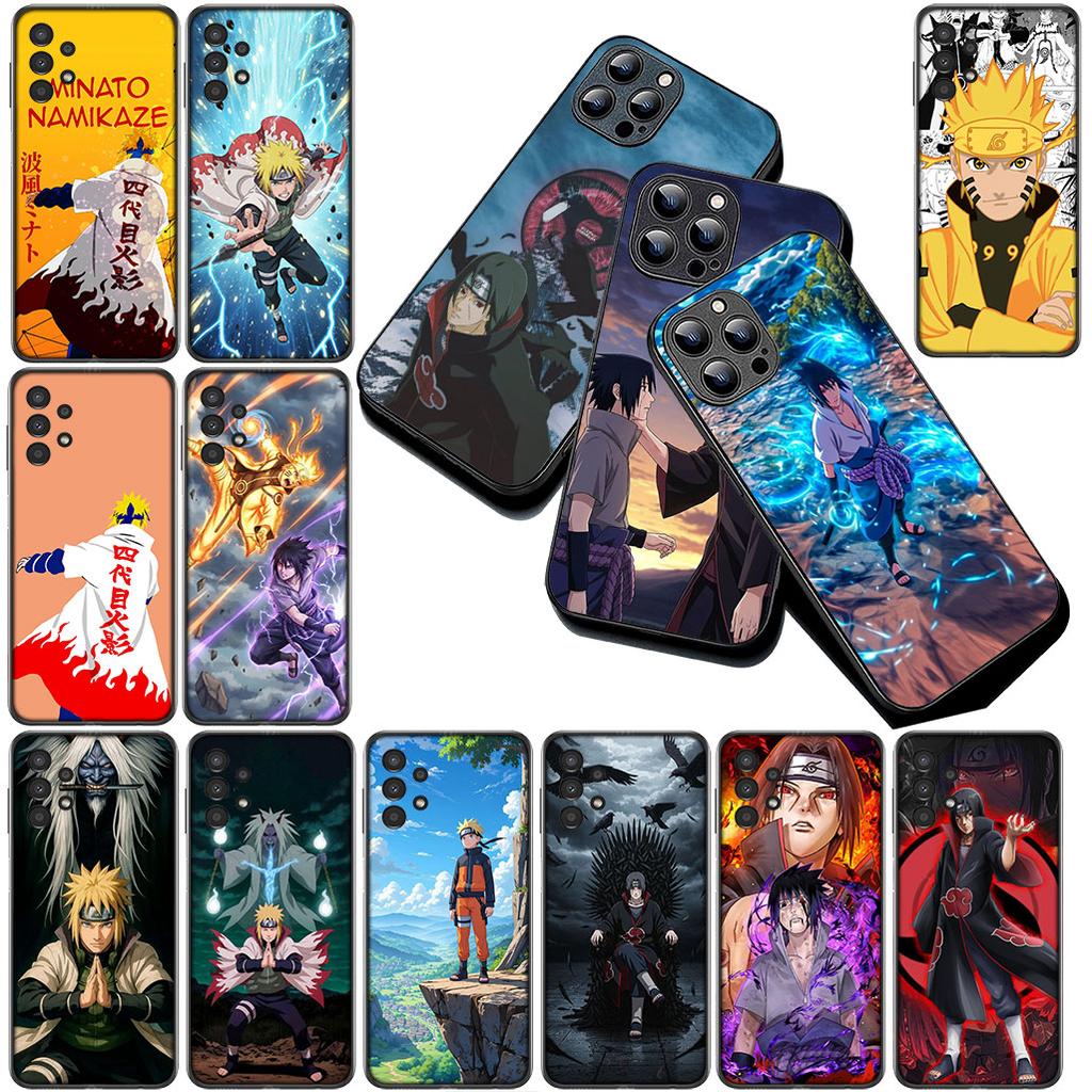 For Apple iPhone 12 13 Pro Max Mini ProMax X XR Air 13Pro XS Phone Cover Soft Case Namikaze Minato Narutos Uchiha Sasuke Itachi