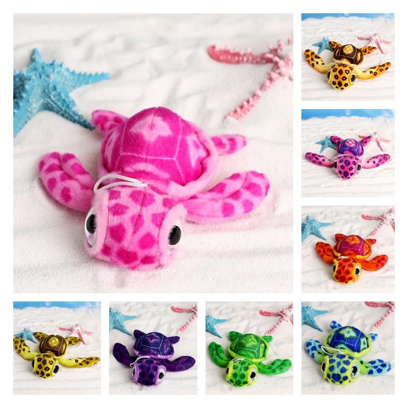 New Creative Short Plush Sea Turtle Stuffed Animal Toy For Living Room