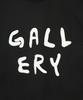 1011 GALLERY Gallery Logo T-Shirts - Black