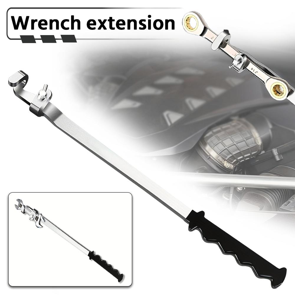 50cm Wrench Extension Rod, Wrench Extension Rod, Enhanced Leverage Design, Thickened And Lengthened Handle, Car Repair Tool