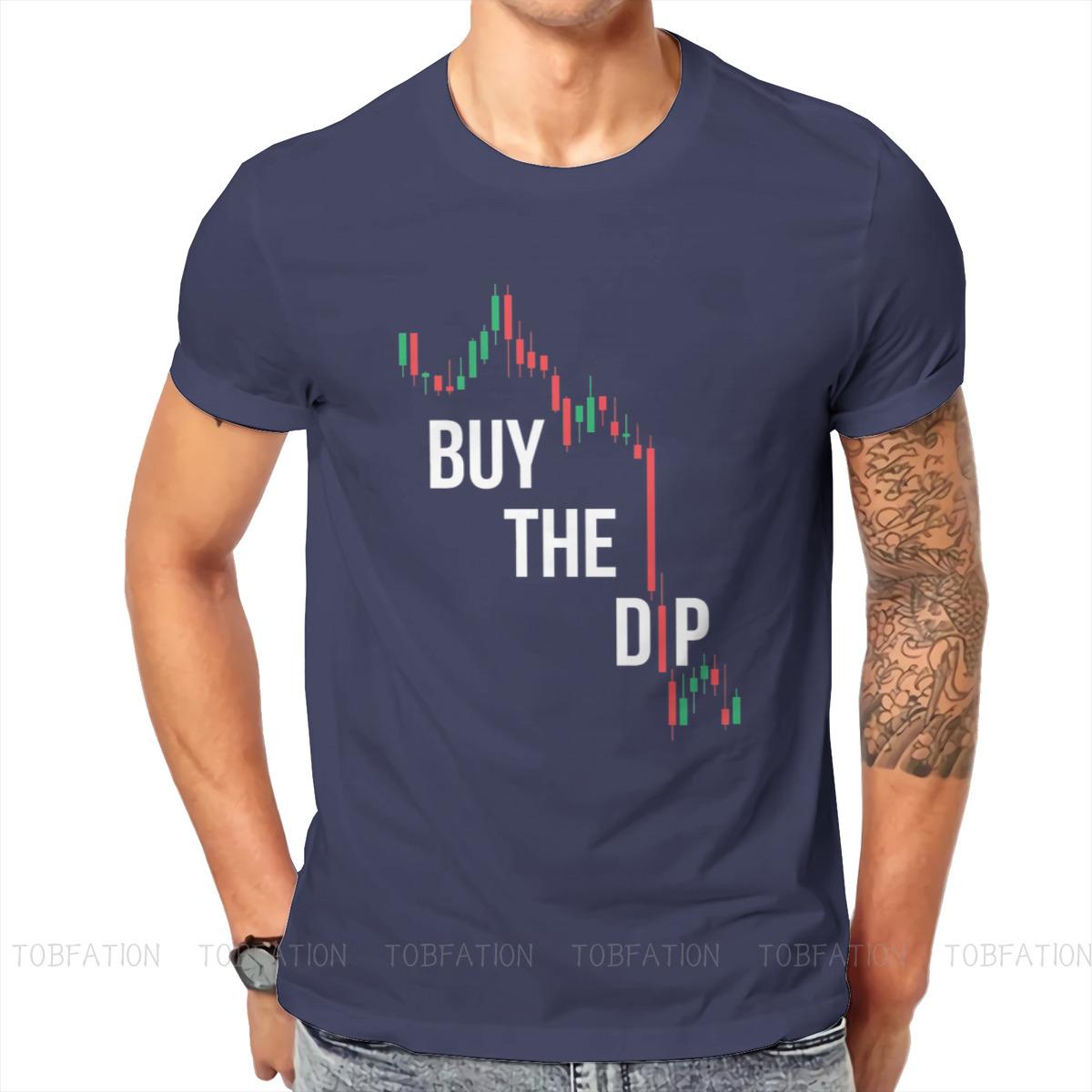 

ZX Buy the Dip BTFD Bitcoin Cryptocurrency Meme T Shirt Vintage Graphic Oversized ONeck TShirt Top sell Harajuku Mens Streetwear 4XL