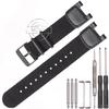 24mm Premium Nylon Armband für Casio SGW-100 PAS-400B GW-3000B GW-3500B Herren Sportuhr Zubehör Uhrenarmband Armband