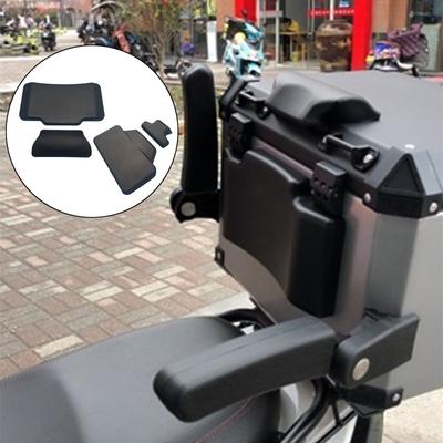 Zadná podložka na opierku chrbta motocykla spolujazdca Univerzálna samolepiaca Nárazuvzdorná zadná horná skrinka Moto Box Vankúš na opierku na batožinu