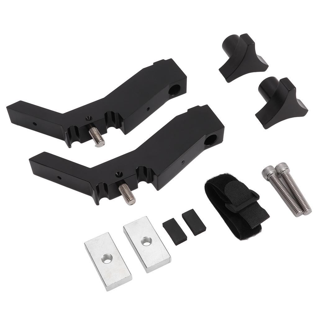 11pcs Jack Bed Mount Aluminium Alloy Jack Mounting System Car Accessories Replacement for Tacoma 2005+