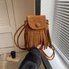 Retro Bohemian Fringed Crossbody Bag Nylon Tassel Shoulder Bag Bohemian Shoulder Bag  Messenger Bag