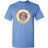 Staatsflagge von Minnesota - Souvenir für Heimatstolz Basic Baumwoll-T-Shirt - Caro Blue