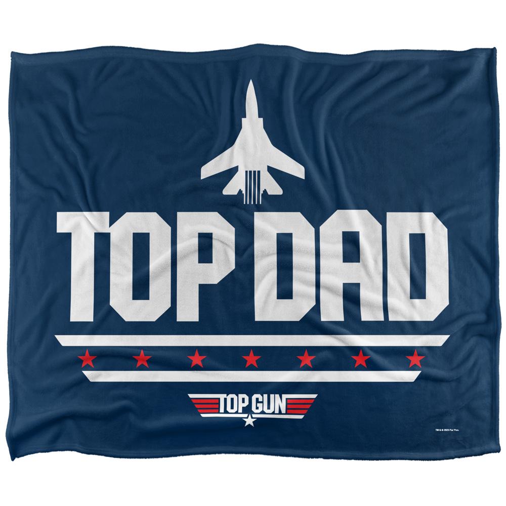 Top Gun Top Dad Silky Supersoft Blanket