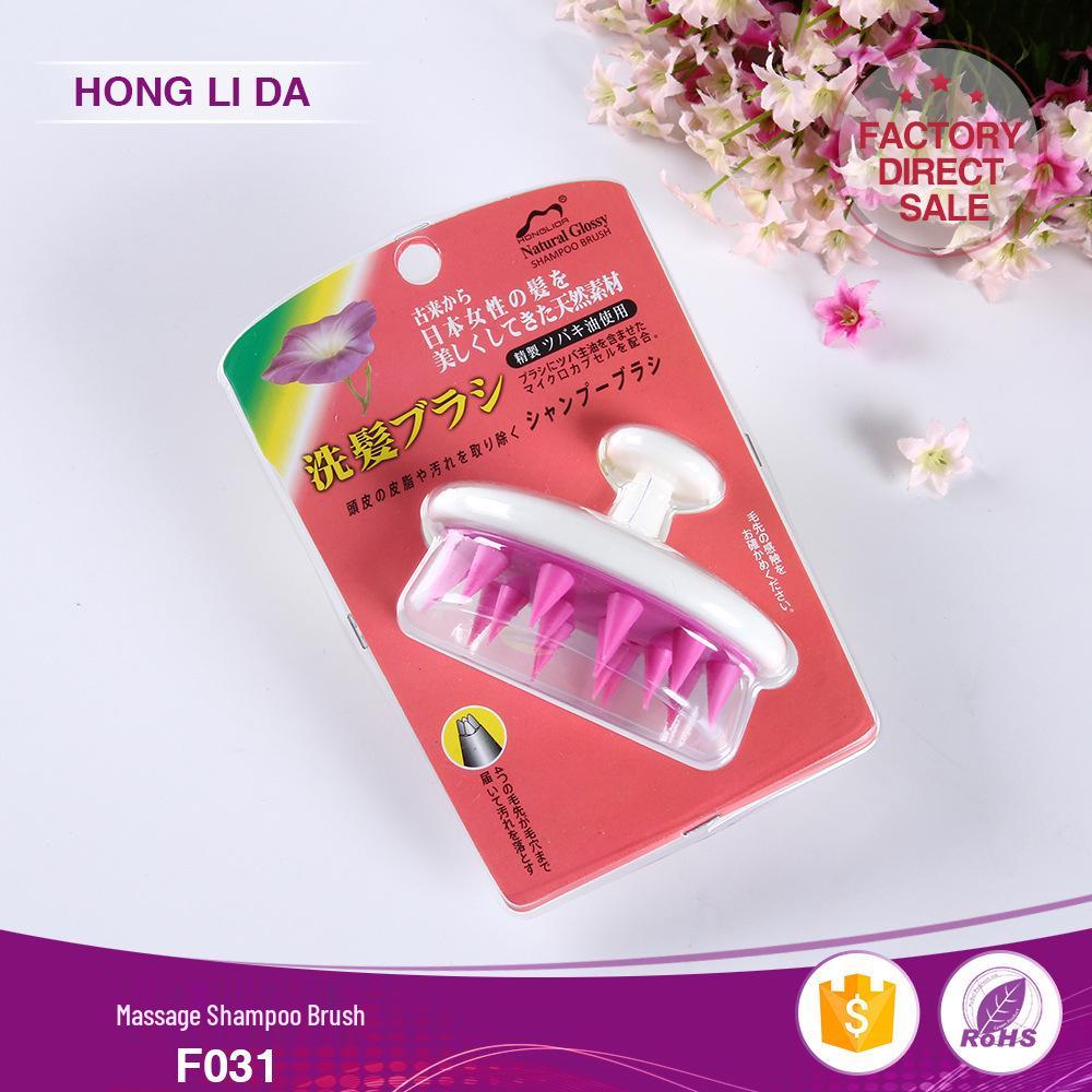 Silicone Scalp Massager Shampoo Brush - Soft Adult Head Scratcher & Cleaning Comb