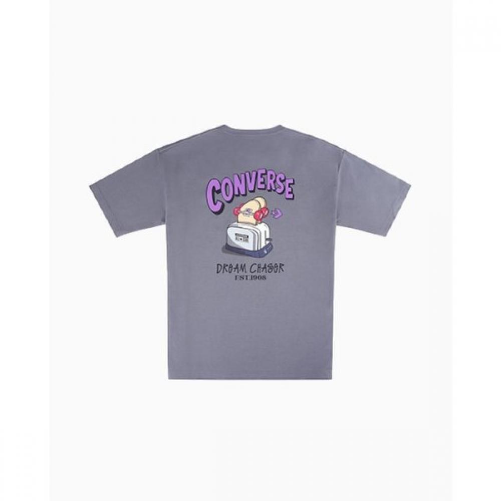 Converse T shirT ToasTer Graphic quieT Shade Mcj751 G6m