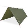 VidaXL Bâche de camping vert olive 366x306 cm imperméable, bâche, bâche imperméable, bâche de camping légère, bâche d’abri, 4009594