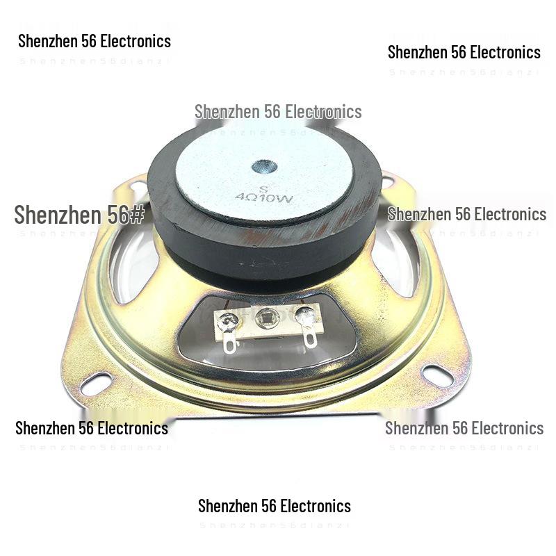 4-Inch Transparent Magnetic Speaker Horn 102mm 4 Ohm 10W Full-Range Outdoor Speaker